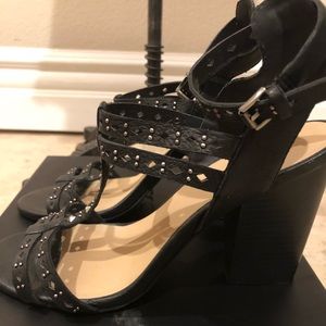 Joe’s Ebony Black Lea sandals